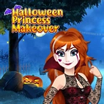 Transformação de Halloween da Princesa