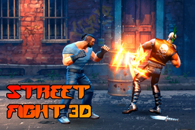 Stickman Ultimate Street Fighter 3D em Jogos na Internet