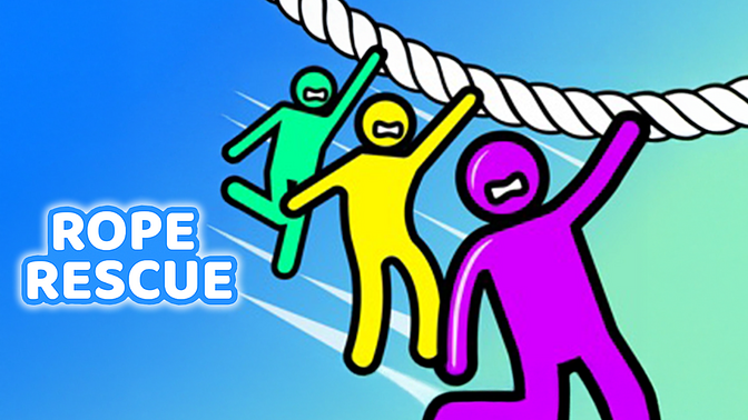 Rope Rescue: Unique Puzzle