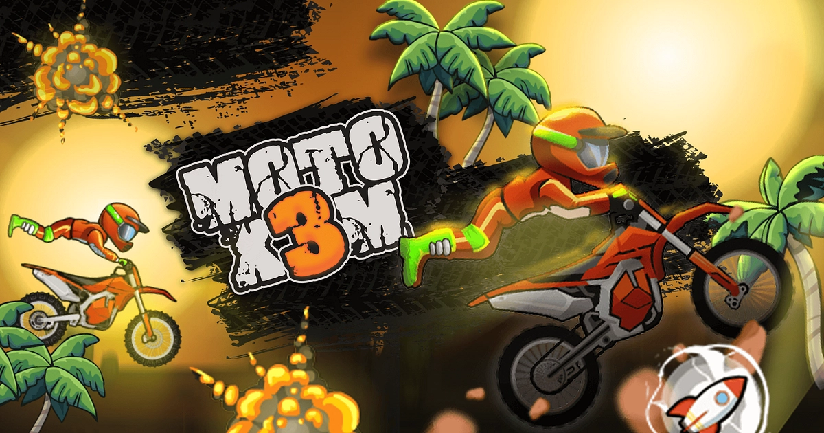 Moto X3m 3  Jogue Agora Online Gratuitamente - Y8.com