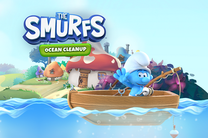 The Smurfs Ocean Cleanup - Jogo Online - Joga Agora