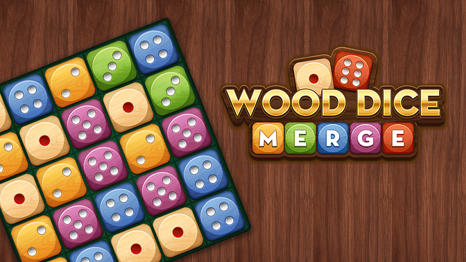 Wood Dice Merge