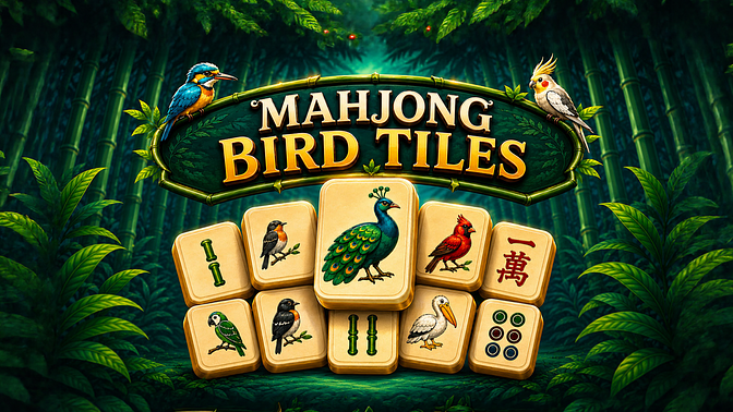 Mahjong Bird Tiles