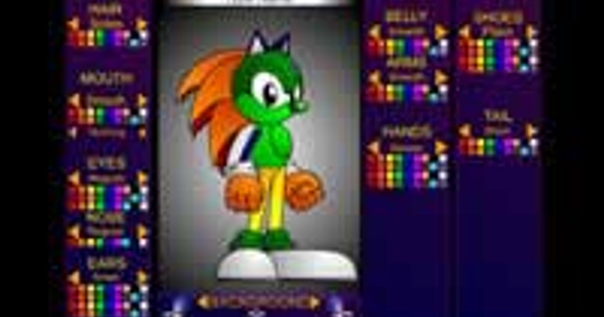 Sonic Character Creator - Jogo Online - Joga Agora