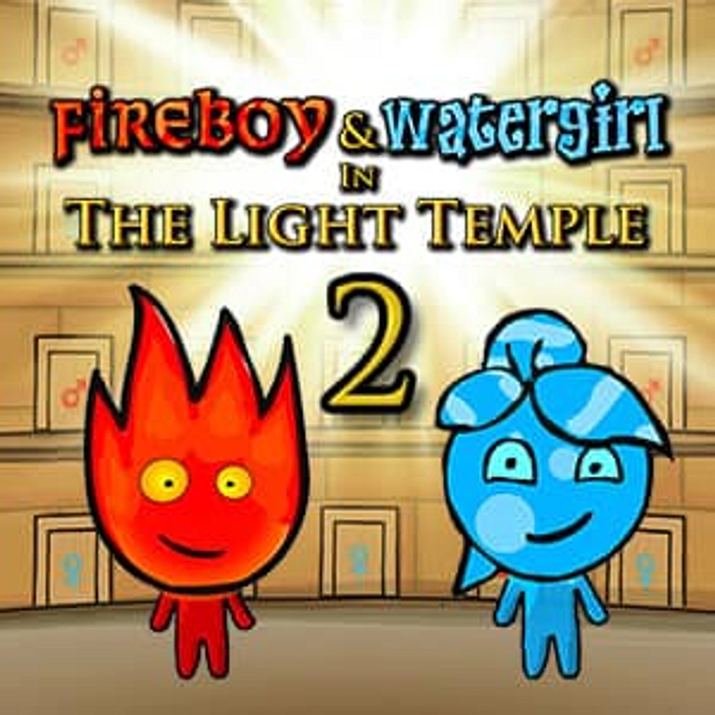 Jogo Fireboy and Watergirl 2 in Light Temple no Joguix