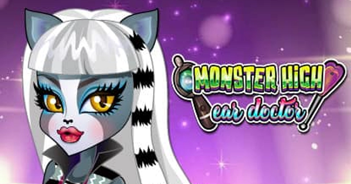 Monster High Ear Doctor - Jogo Online - Joga Agora