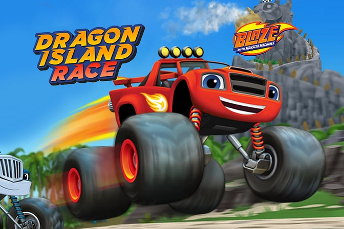 Blaze and Monster Machines: Dragon Island Race