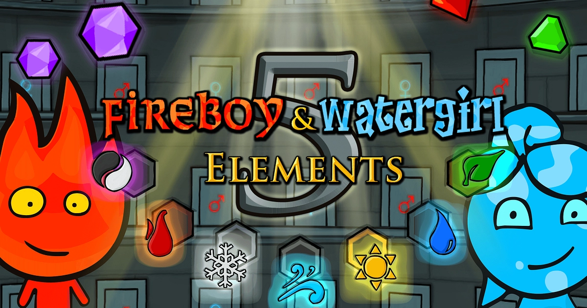 Jogo Fogo e Água? Fireboy e Watergirl 2 Fases 25,26,27,28 