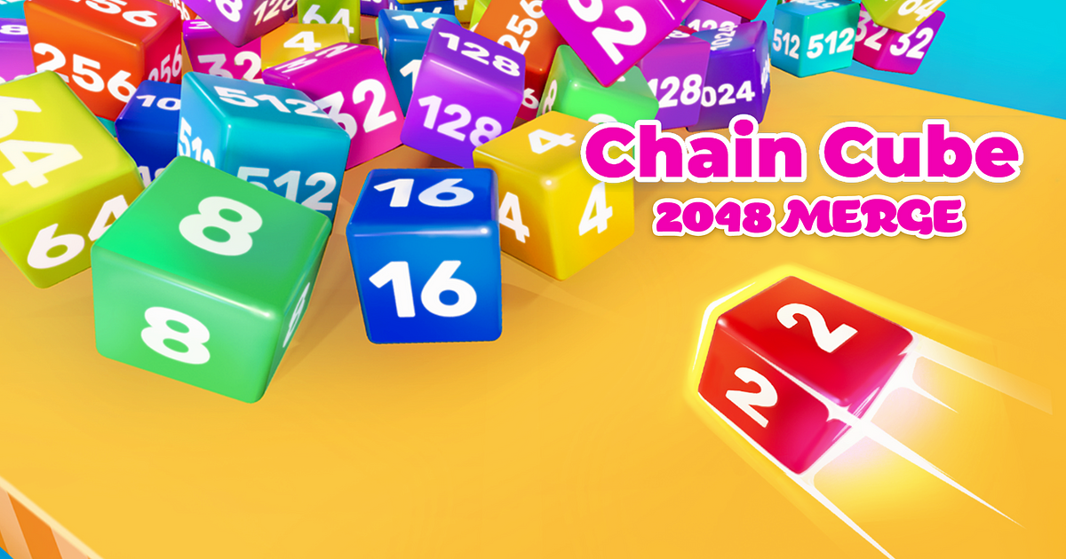 Chain Cube: 2048 Merge - Jogo Online - Joga Agora