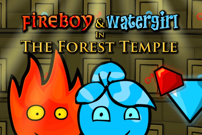 Jogue Templo da Floresta Fireboy e Watergirl, um jogo de Habilidade