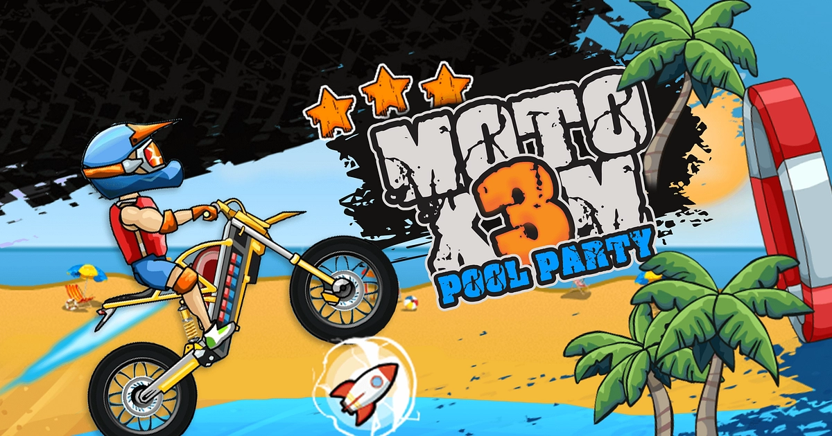 Moto X3M Pool Party - Jogo Online - Joga Agora