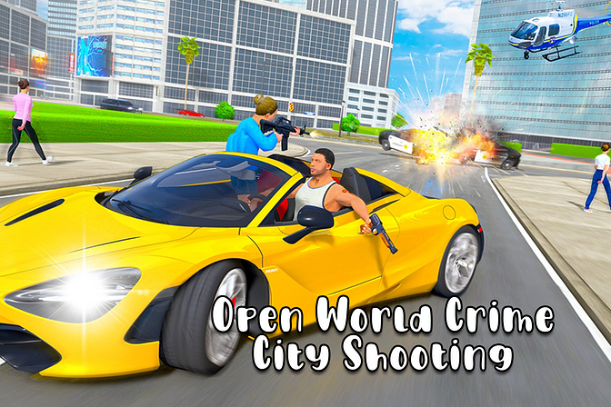 Open World Crime City Shooting