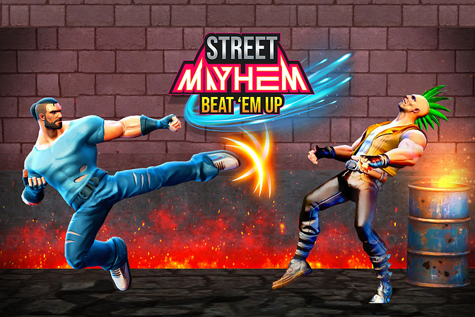 Stickman Ultimate Street Fighter 3D em Jogos na Internet