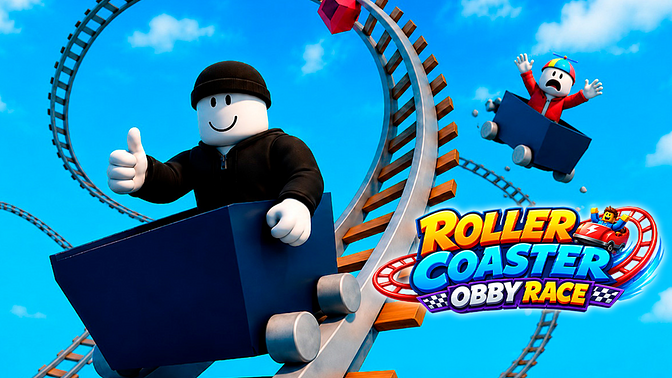 Roller Coaster: Obby Race