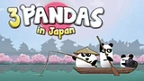 3 Pandas in Japan