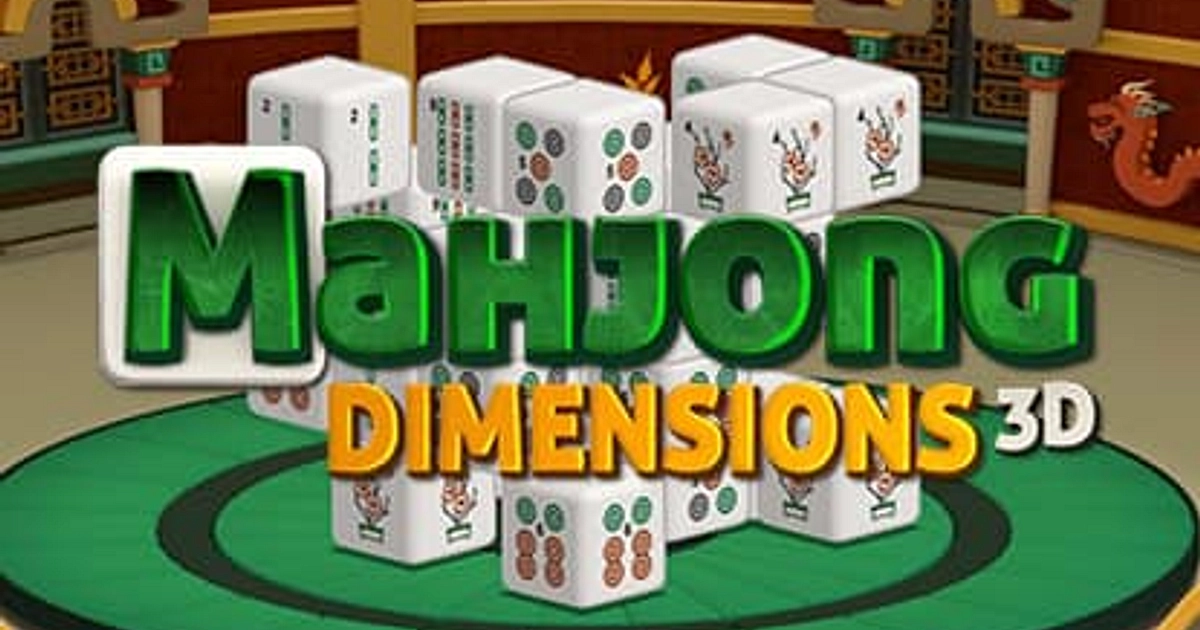 Mahjong 3D - Jogo Grátis Online